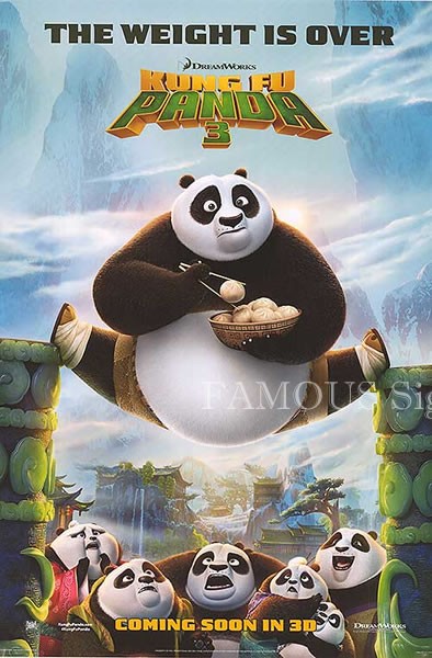 保証書付 映画ポスター カンフーパンダ3 グッズ Int Adv 両面 超目玉 Atempletonphoto Com