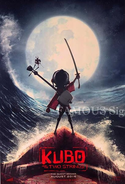 最新入荷 二本の弦の秘密 クボ Kubo 映画ポスター Kubo Adv 両面 2nd フレームなし おしゃれ アニメ インテリア Strings Two The And 本 雑誌 コミック P 2526