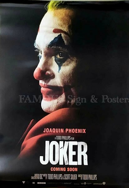 映画ポスター ジョーカー Joker グッズ ホアキン フェニックス アメコミ バットマン アート インテリア フレーム別 Int D 両面 P 4521 フェーマス サイン ポスターズ 通販 Yahoo ショッピング