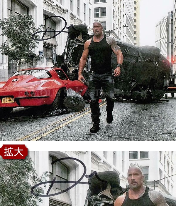 直筆サイン入り写真 ワイルドスピード Sky Mission スカイミッション グッズ ドウェイン ジョンソン ザ ロック 映画 オートグラフ フレーム別 S 6141 フェーマス サイン ポスターズ 通販 Yahoo ショッピング