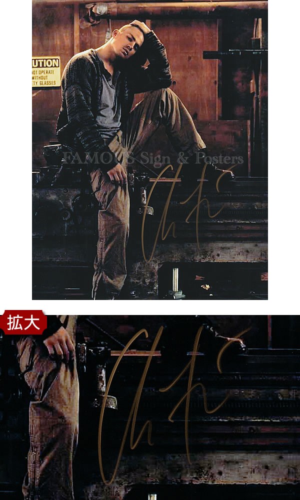 キングスマン ゴールデンサークル 等 映画グッズ 直筆サイン入り写真 チャニングテイタム オートグラフ フレーム別 Channing Tatum Www Le Vin Pas A Pas Com