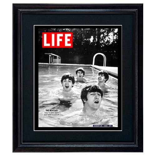 【額装済・大型】ビートルズ アベドン Stern公式ポスター 横幅100cm LIFE ポスター Sサイズ「ビートルズ」絵画 玄関 書斎 棚 飾り おしゃれ