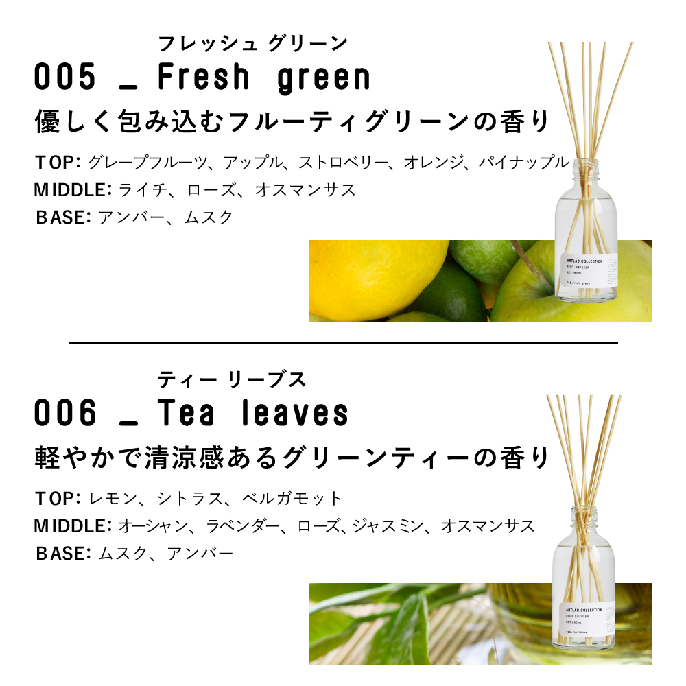 リードディフューザー ARTLAB.COLLECTION アートラボコレクション ルームフレグランス アロマディフューザー 280ml |  | 20