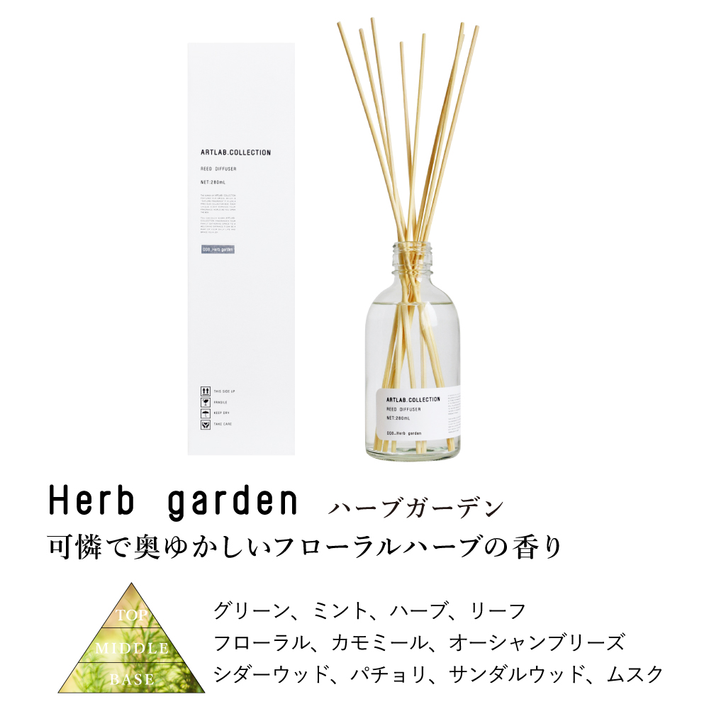 リードディフューザー ARTLAB.COLLECTION アートラボコレクション ルームフレグランス アロマディフューザー 280ml |  | 08