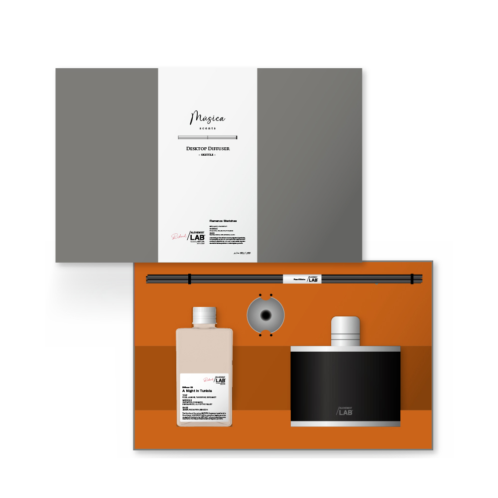 Msica scents デスクトップディフューザー -スキットル- / ムジカ センツ ALCHEMISTLAB アルケミストラボ  ART LAB. アートラボ |  | 02