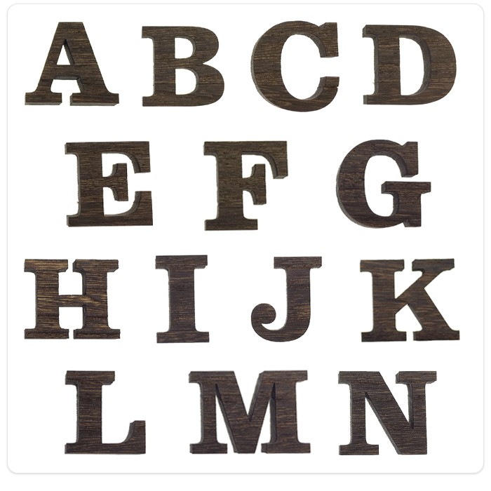 【５cm】アルファベット 大文字（Ａ〜Ｎ）