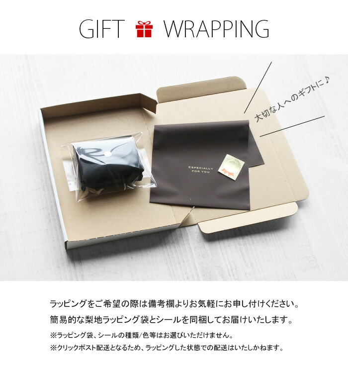 ラッピングについて