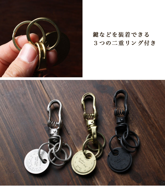 プラグの隙間を測る工具（プラグギャップツール）をモチーフにした