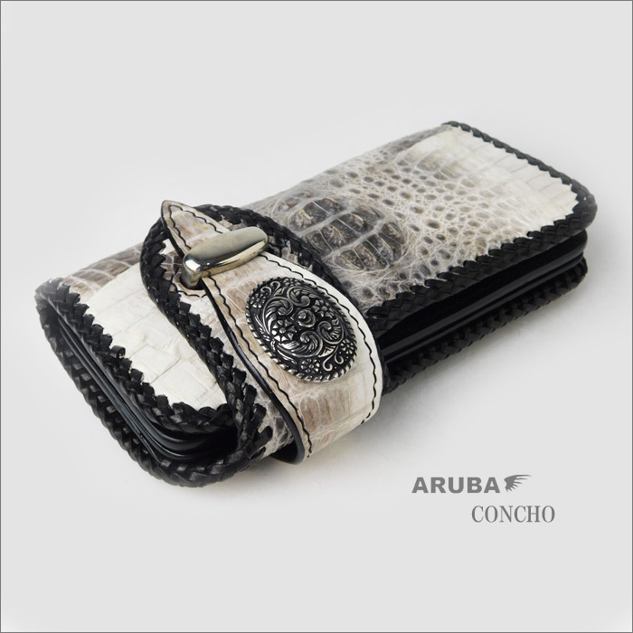 花柄デザインコンチョ,aruba,アルバ