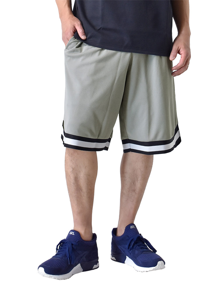 ハーフパンツ メンズ 《一部予約販売》 バスパン 接触冷感 吸水速乾  ドライ バスケパンツ バスケットパンツ 軽量 UV対策 ショートパンツ セール mens｜aruge｜04