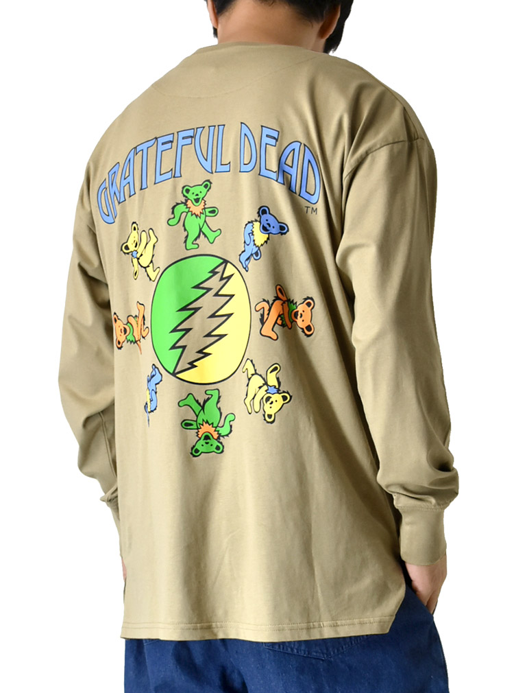 Grateful Dead（グレイトフル・デッド） 長袖Tシャツ ロンT メンズ
