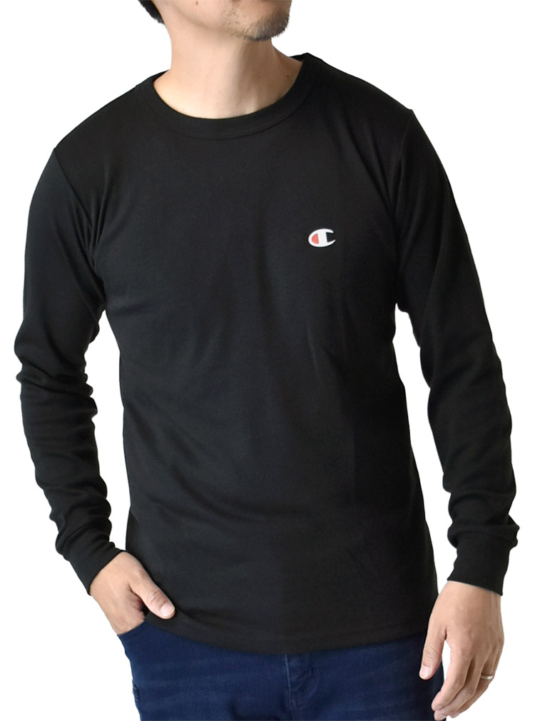 Champion（チャンピオン） 長袖Tシャツ メンズ ロンT スムース 選べる