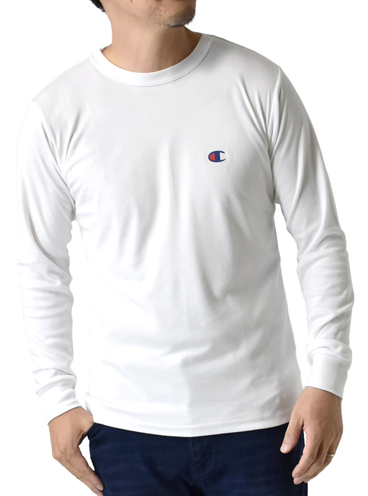 Champion（チャンピオン） 長袖Tシャツ メンズ ロンT スムース 選べる
