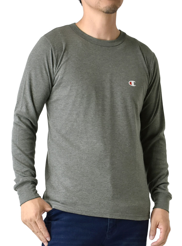 Champion（チャンピオン） 長袖Tシャツ メンズ ロンT スムース 選べる