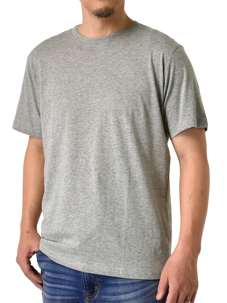Tシャツ メンズ 無地 クルーネック&amp;Vネック セール 半袖