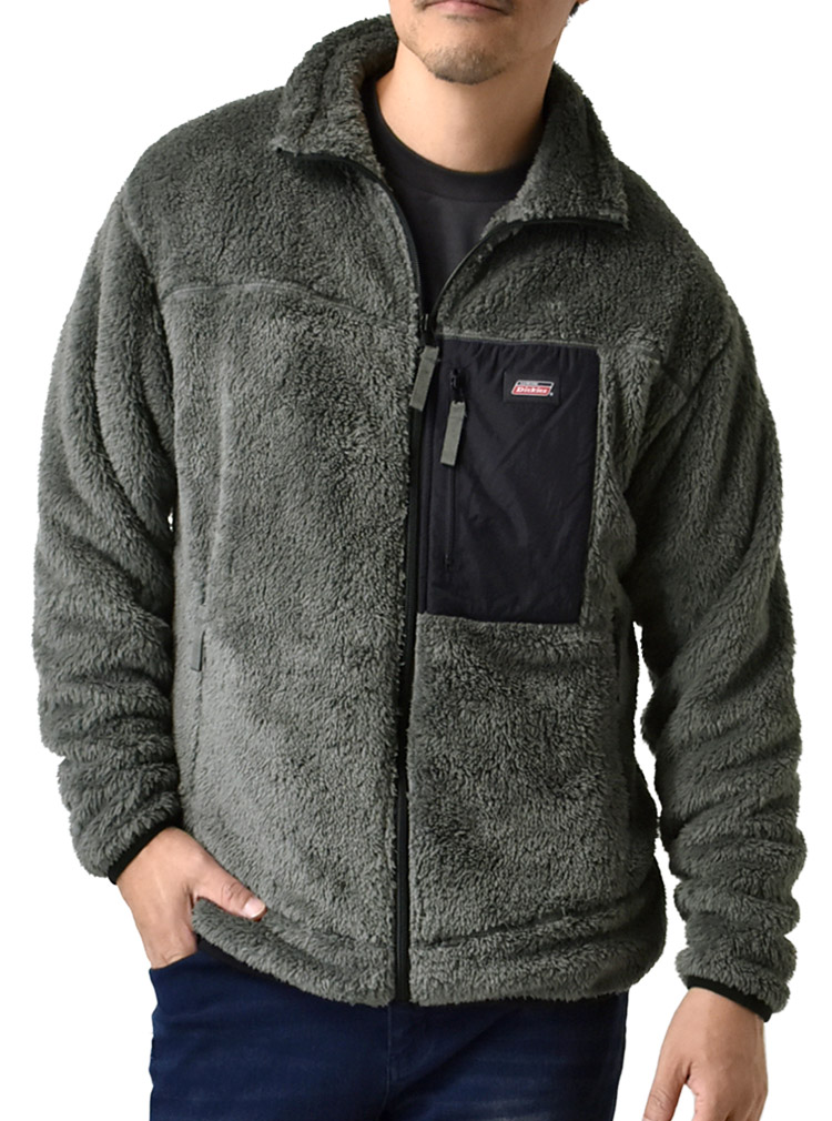 Dickies USA製 フライトジャケット ボアライナー ブラック 黒 XL Dickies（ディッキーズ） GENUINE Dickies ボアジャケット メンズ 暖