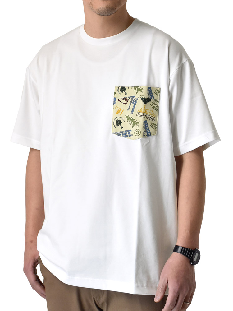 Columbia コロンビア 半袖Tシャツ ヤハラフォレストポケットショートスリーブクルー セール