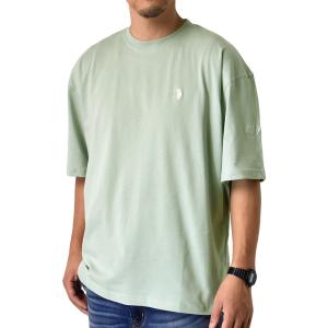 U.S.POLO ASSN. メンズ USポロ ヘビーウエイト 半袖Tシャツ 刺繍 セール