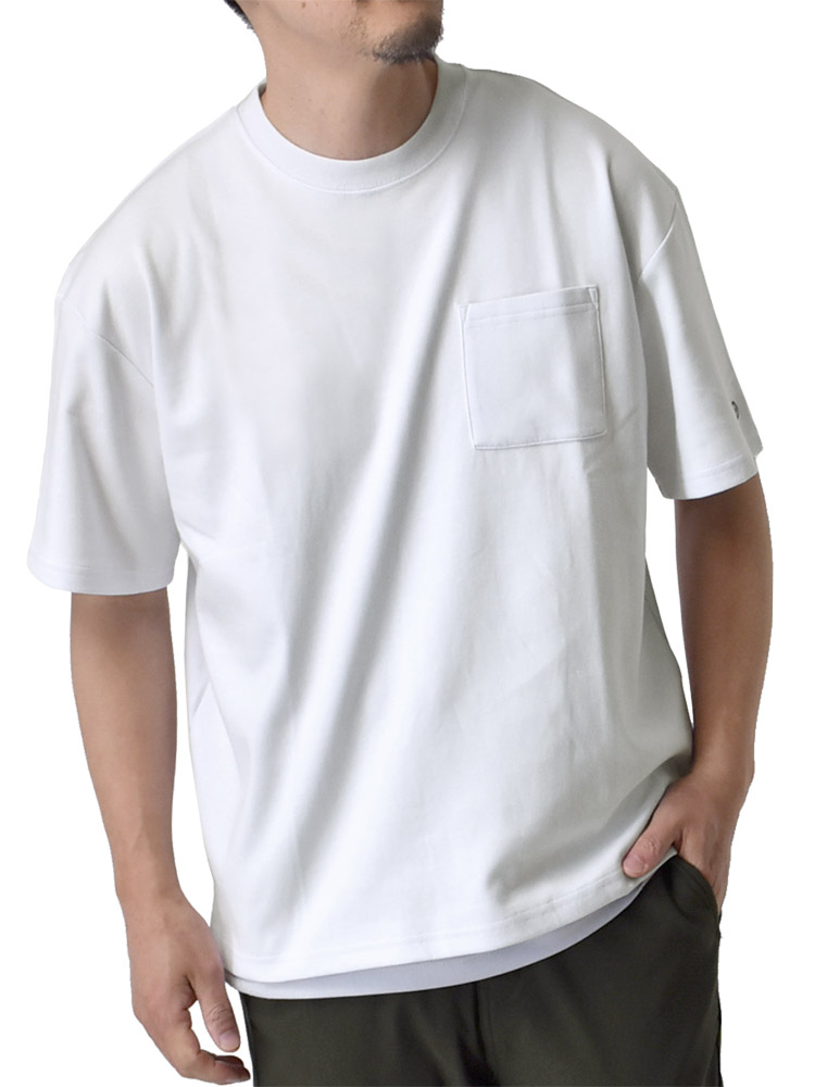 DISCUS ディスカス COOLMAX 半袖Ｔシャツ Tシャツ ポケット メンズ 吸湿速乾性 イー...