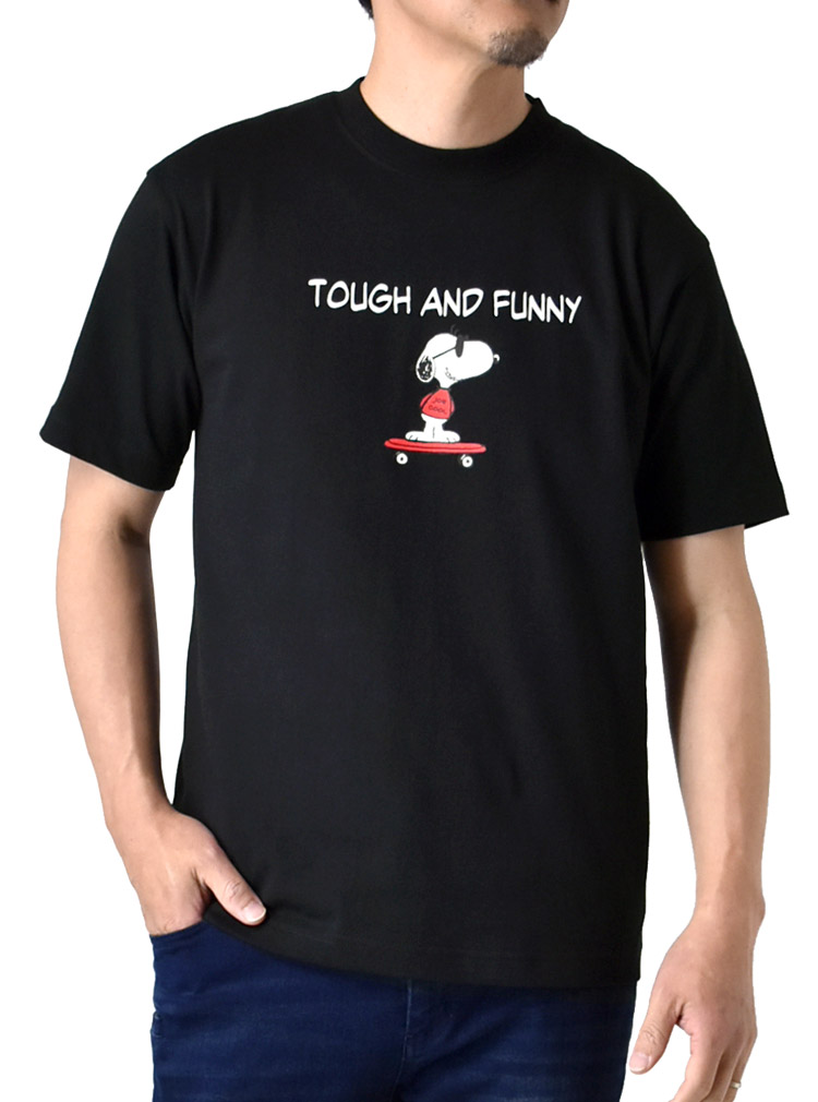 ヘインズ スヌーピー Tシャツ ビーフィー Hanes BEEFY-T ピーナッツ PEANUT メンズ レディース 半袖 プリント 厚手 コットン 綿100% キャラクター セール 爆買 | BEEFY-T | 01