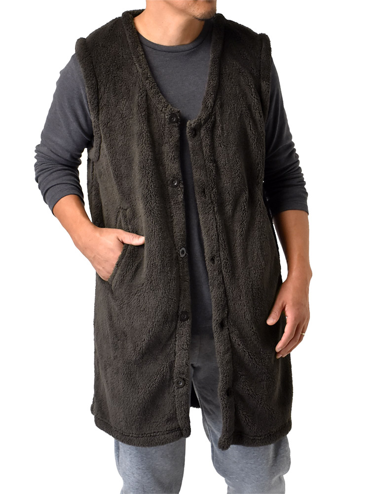 ARUGE（アルージェ） ボアルームウエア 着る毛布 ボアフリース 起毛