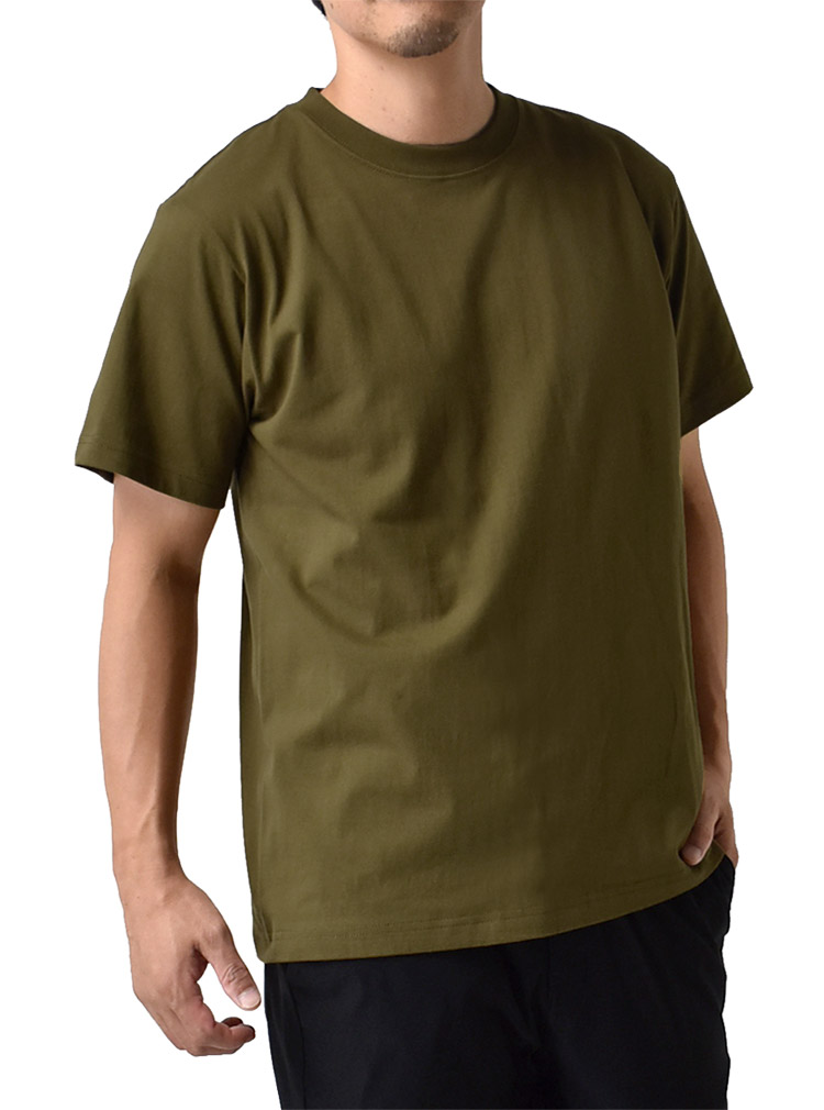 ARUGE 半袖Tシャツ メンズ ヘビーウェイト 無地 6.6オンス 6.6oz