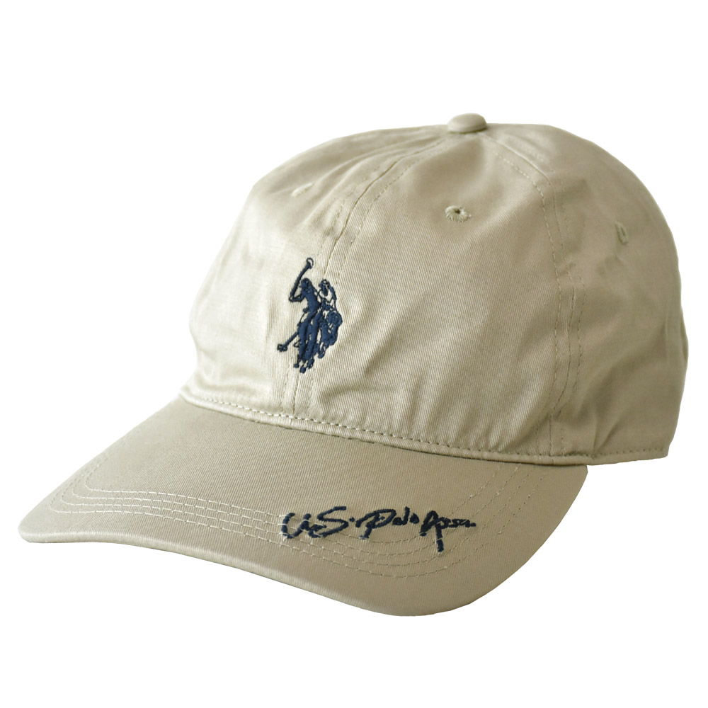 U.S.POLO ASSN. USポロ キャップ 帽子 コットン 刺繍 綿 メンズ レディース セー...