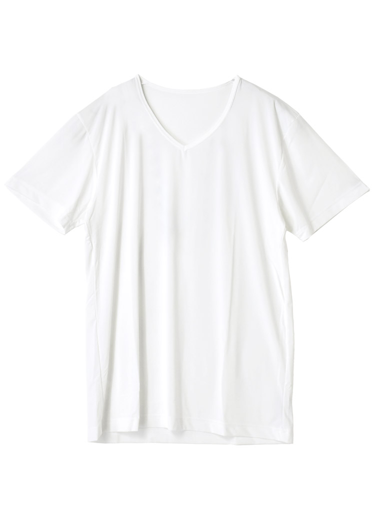 -4.5℃ 接触冷感 Tシャツ 下着 インナー ストレッチ 紫外線対策 UVカット率90％以上 ストレッチ ドライ セール | ARUGE | 04