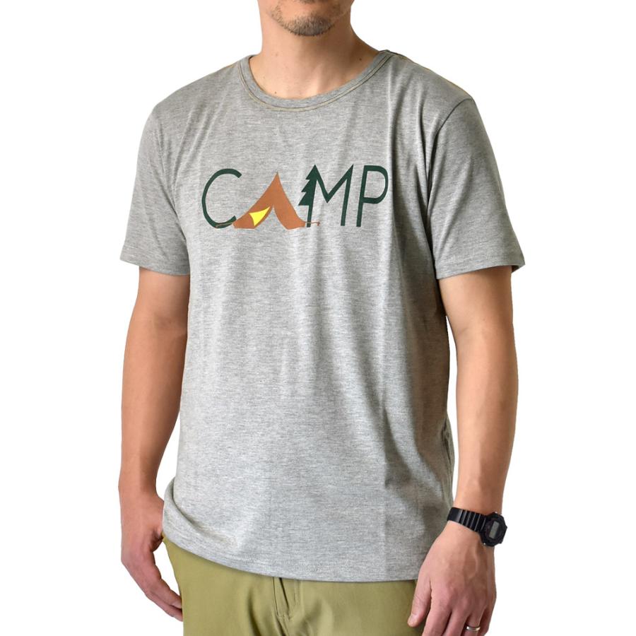 半袖Tシャツ メンズ プリント ポップ柄 キャンプ アウトドア イラスト mens セール｜aruge｜14