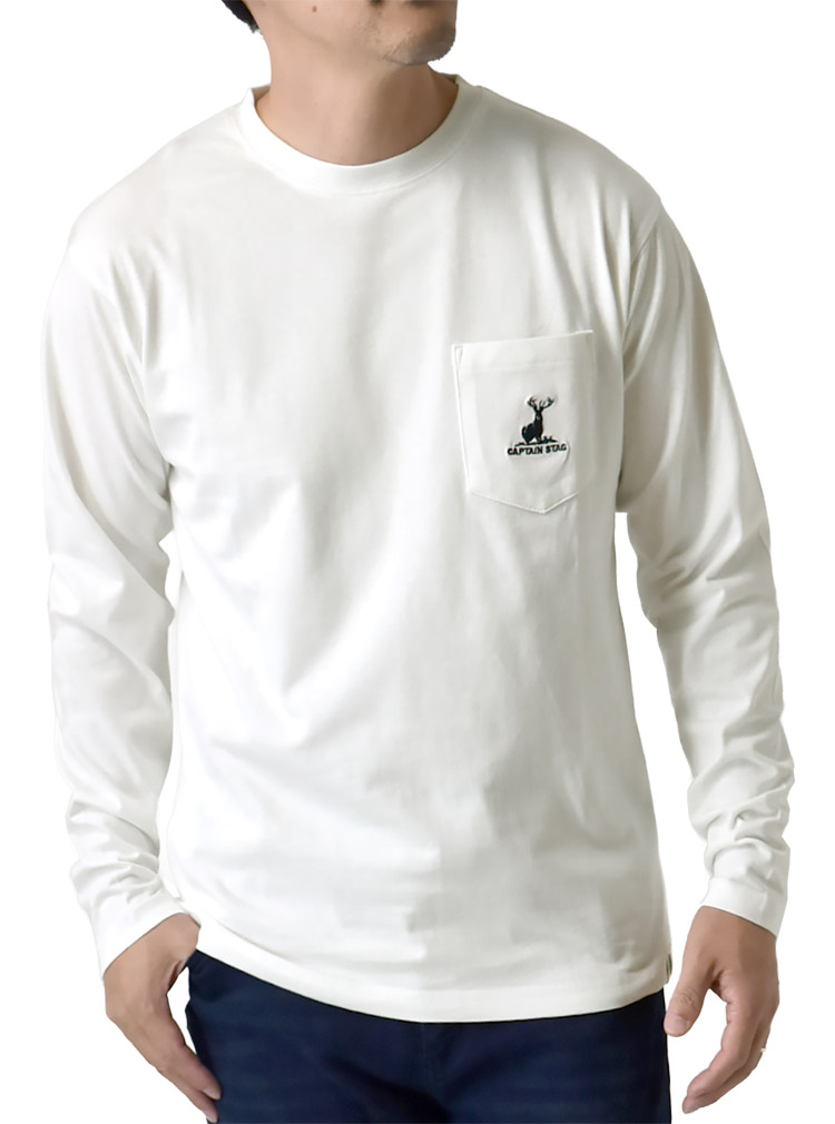 CAPTAIN STAG（キャプテンスタッグ） 長袖Tシャツ メンズ ロンT