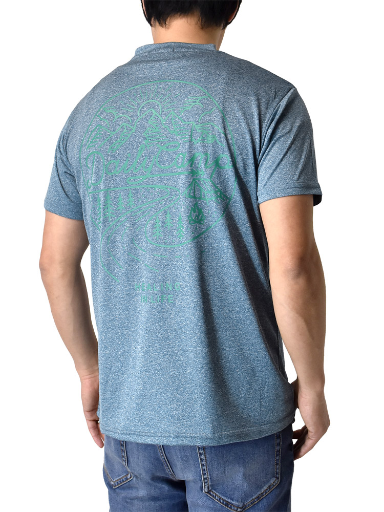 カチオンドライ 吸汗速乾 接触冷感 UVカット UPF50+ 半袖 Tシャツ カットソー アウトドア...