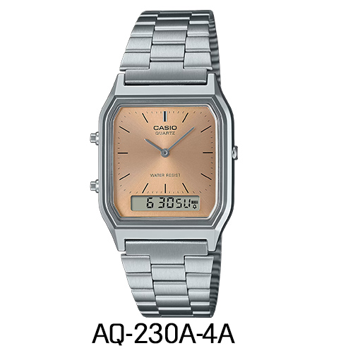 チプカシ カシオ CASIO スタンダード AQ-230A-1D メンズ レディース 腕時計 クオーツ チープカシオ | CASIO | 02
