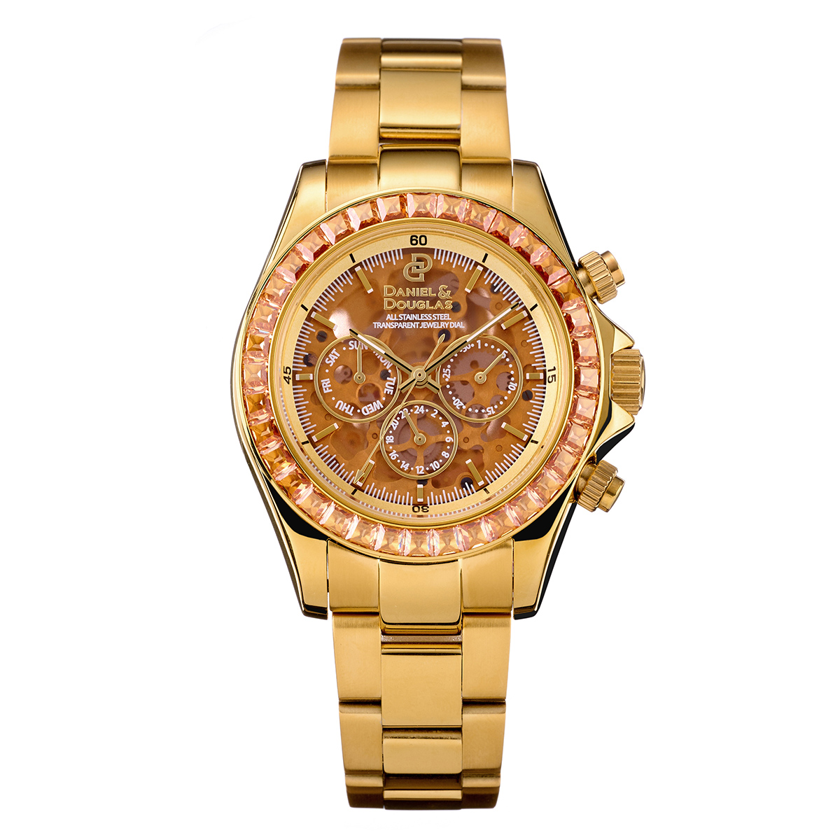 ダニエルアンドダグラス メンズ 腕時計 機械式 自動巻き