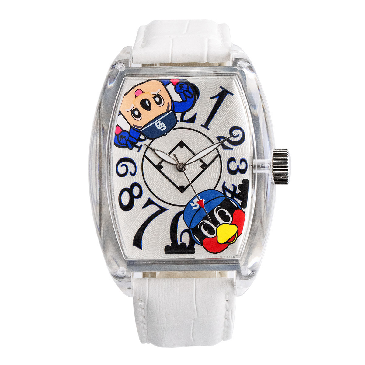 ドアラ × つば九郎 20周年コラボモデル 腕時計 ブラック : セレクト