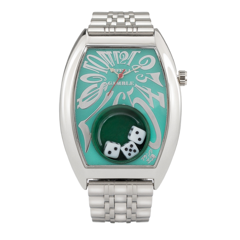 フランク三浦 マカオ Gamble Watch ダイス サイコロ 腕時計 graphnon_fm12