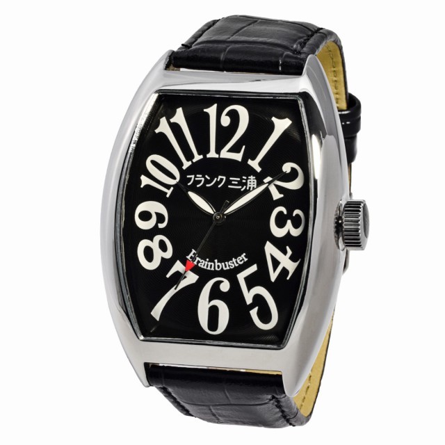 フランク三浦 時計 メンズ 六号機 高級 ブランド 腕時計 プレゼント シンプル レザー 大型｜aruim｜02