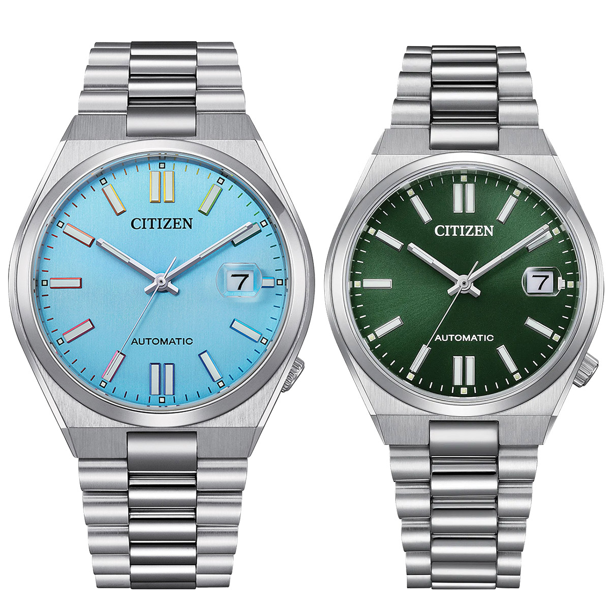 シチズン 腕時計 機械式腕時計 ペア時計 TSUYOSA つよさ CITIZEN 機械式 自動巻き NJ0200-50L ターコイズブルー ツヨサ | CITIZEN | 08