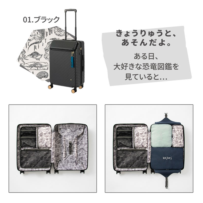 HaNT ハント スーツケース ヘイヘイ 05182 70L エース Hejhej 正規販売
