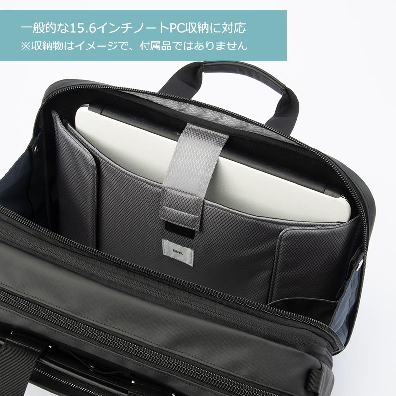 LABEL GENE ace. 4.0ビジネスバッグ　1way EVL-3.5 LABEL GENE ace. ビジネスバッグ ジーン エース B4 メンズ 3WAY バッグ