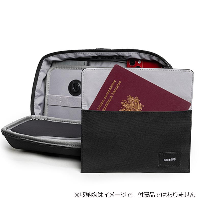 PacSafe（パックセーフ） RFIDセーフガジェットポーチ 12970345 : 地球