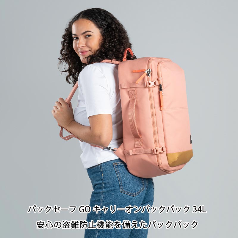 PacSafe パックセーフ GO キャリーオン バックパック 34L