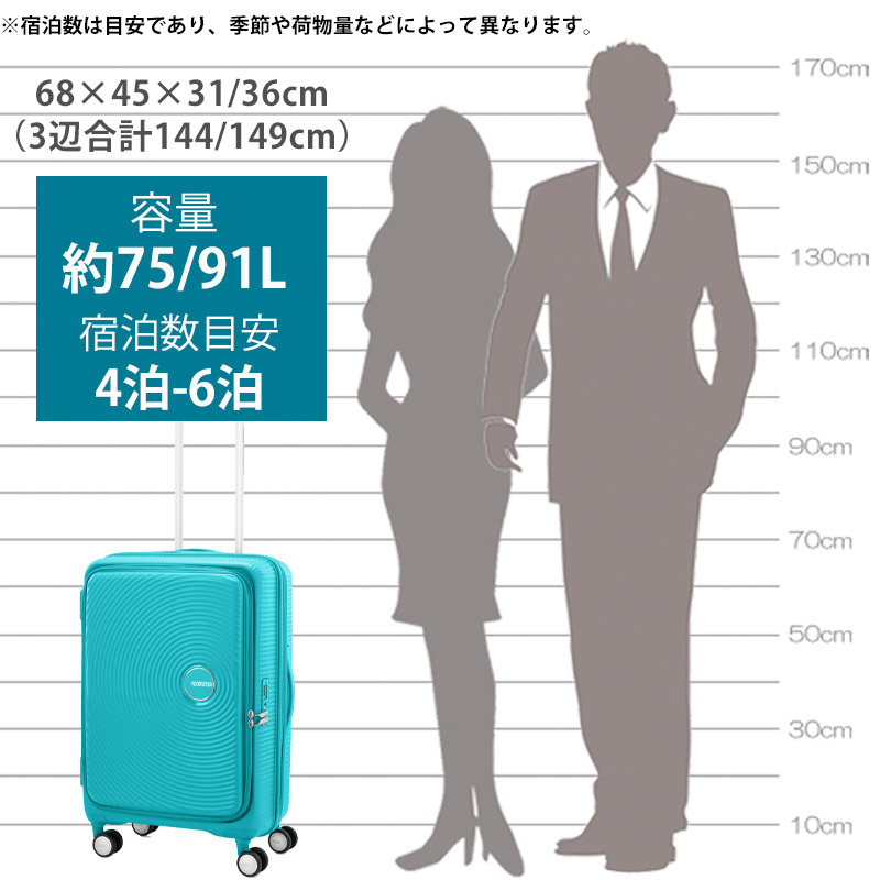 AMERICAN TOURISTER アメリカンツーリスター キュリオ スピナー