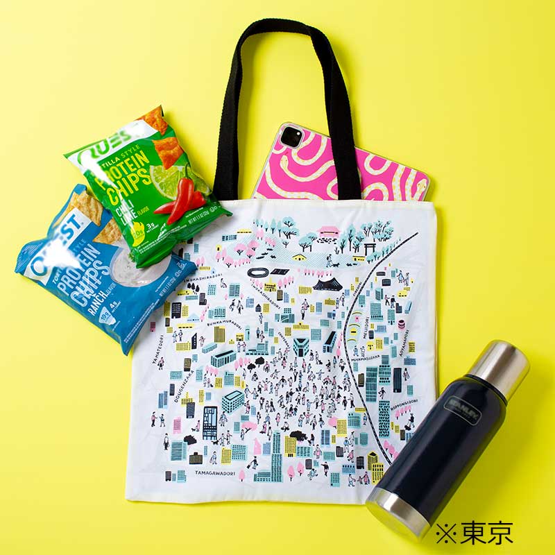 チズタビ トートバッグ CHIZUTABI No.44703 おしゃれ かわいい