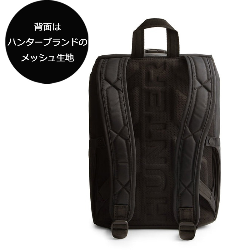 ＊最終値下げ＊新品 HUNTER UBB1530KBM パイオニア リュック HUNTER（ハンター） ナイロン パイオニア ミディアム トップクリップ