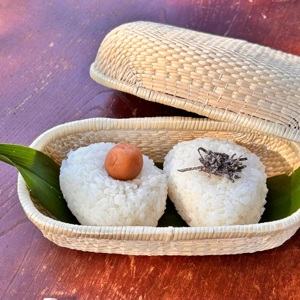 飯行李 めしごうり おにぎり入れ お弁当箱 豊岡杞柳細工 柳行李 ＼全国