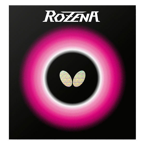 バタフライ 卓球 裏 ロゼナ 特厚ブラック　特厚レッド(006) バタフライ（Butterfly） 06020 006 卓球 裏ソフトラバー ロゼナ