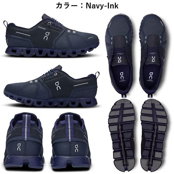 On（オン） ランニングシューズ メンズ クラウド 5 ウォータープルーフ