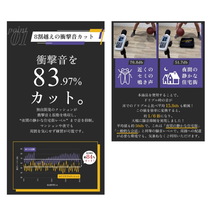 Air Dribble Cushion エアドリブルクッション バスケットボール