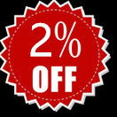 阿部竜二の「ストア内全品2%分クーポン」のクーポン