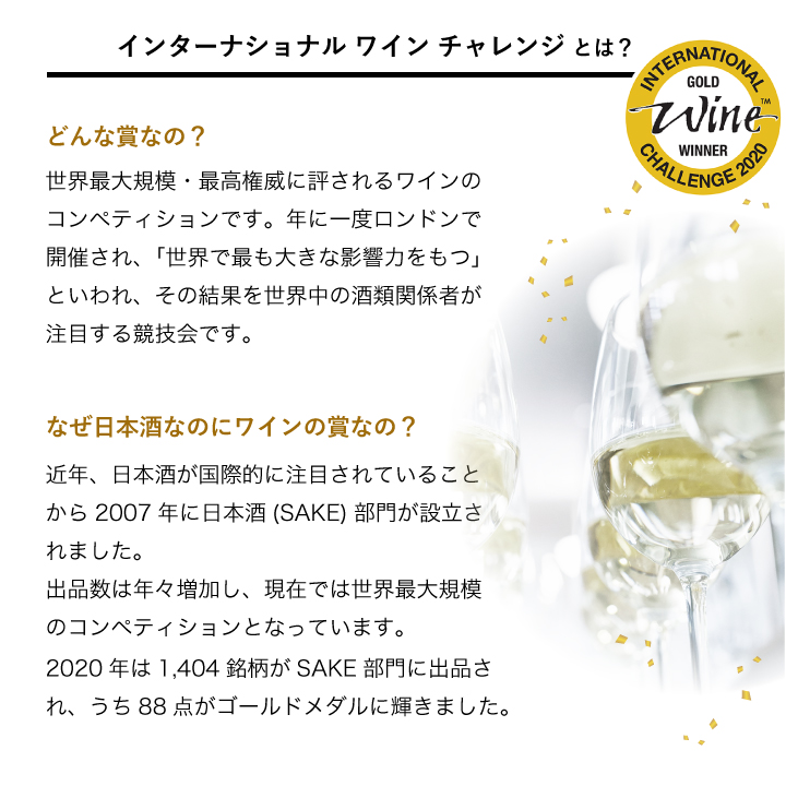 海外の権威あるコンペで金賞を受賞